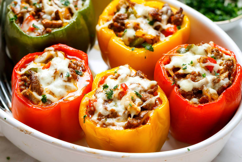 stuffed capsicum bell pepper