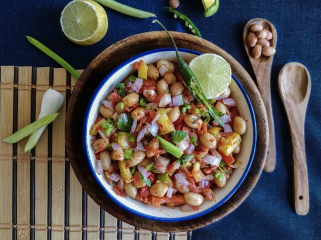 masala peanut chaat