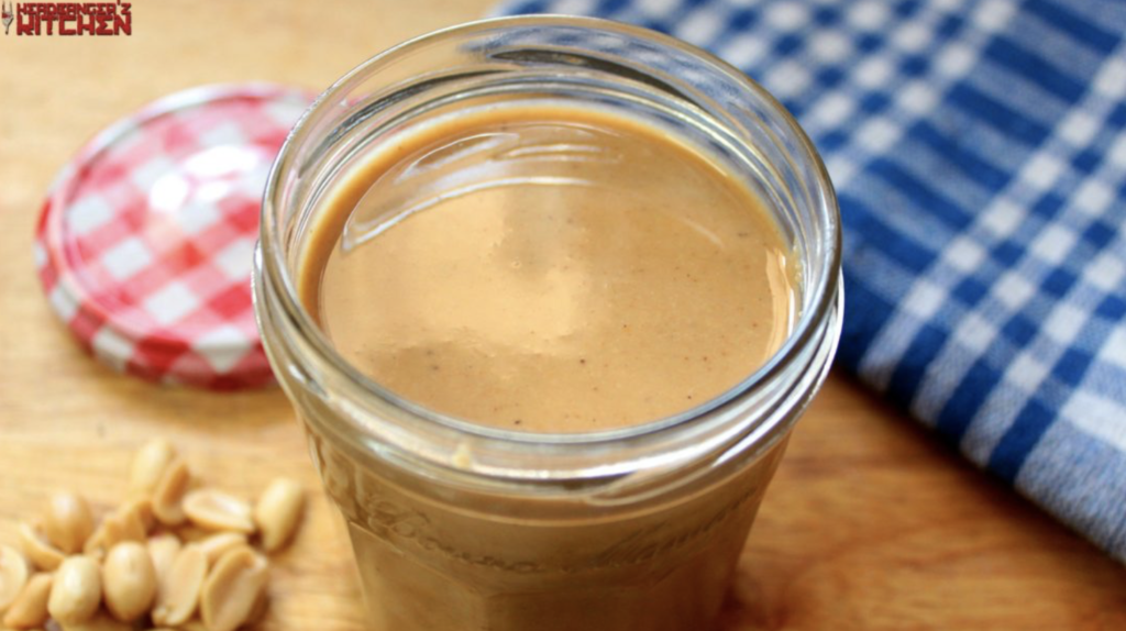 Homemade peanut butter